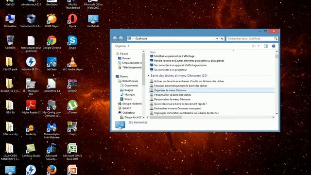 Tuto Activer le GodMode sur Windows 7, 8, et 8 1 смотреть онлайн