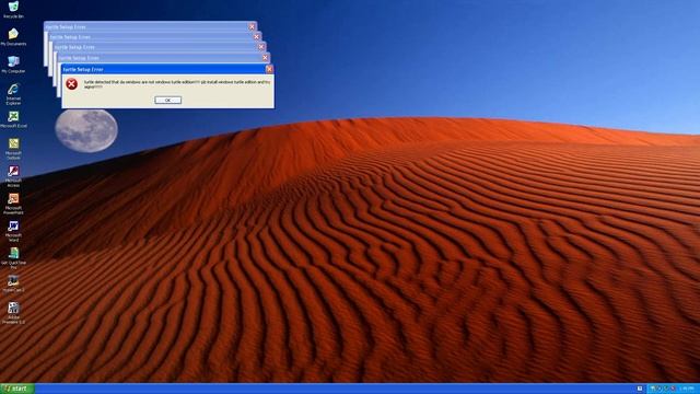 Windows XP Crazy Error Preview смотреть онлайн