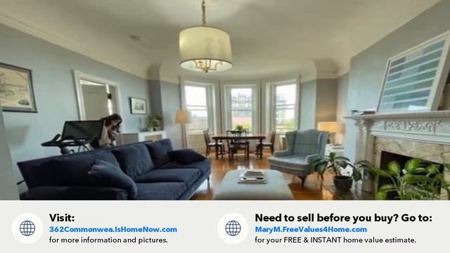 362 Commonwealth Unit 5B, Boston-Back Bay, MA Presented by Mary McGaughey. смотреть онлайн