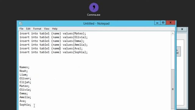 How to Convert Column to comma separated values? Use Comma, utility for Windows. смотреть онлайн