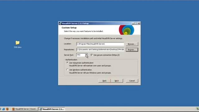 How to Install and Cofigure Visual SVN Server By Ashish Vikh смотреть онлайн