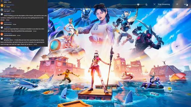 Teen-Rated Stream | Playing Fortnite Battle Royale/Creative LIVE!! | !help for commands смотреть онлайн