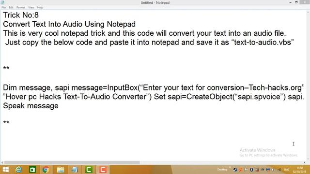 Computer Tricks: for "Notepad" in Hindi смотреть онлайн