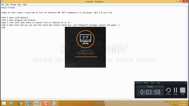 Enable .NET Framework 3.5 (includes .NET 2.0 and 3.0) windos 8 , windows 10 смотреть онлайн
