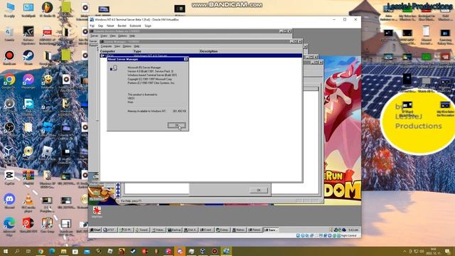 Windows NT 4.0 Terminal Server Beta 1 in Virtualbox смотреть онлайн