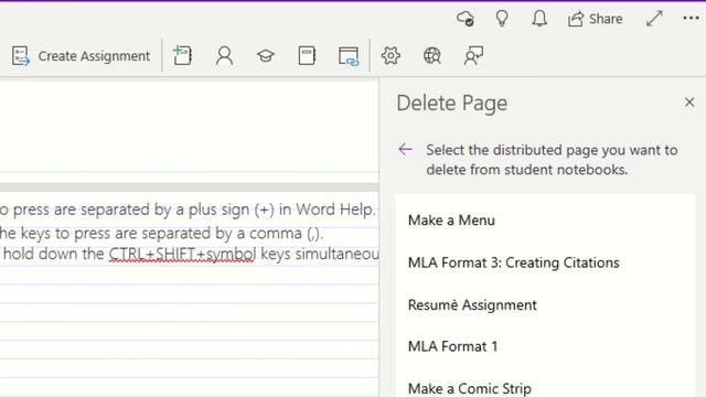 How to delete a distributed OneNote Page смотреть онлайн
