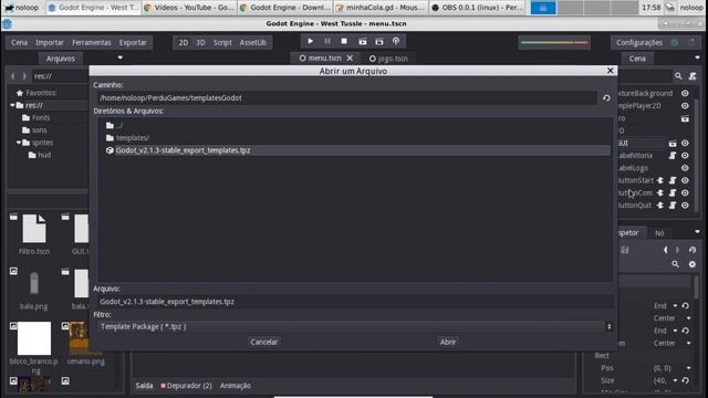 #20 - Godot, exportando para android(APK) смотреть онлайн
