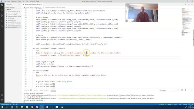 Minecraft Coordinate Converter - Tkinter Example смотреть онлайн