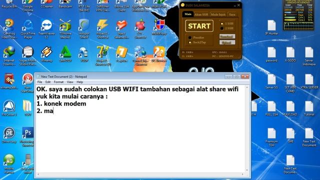 Tutorial Share Wifi dari Injek SSH ke Hp dengan Baidu Wifi Hotspot смотреть онлайн