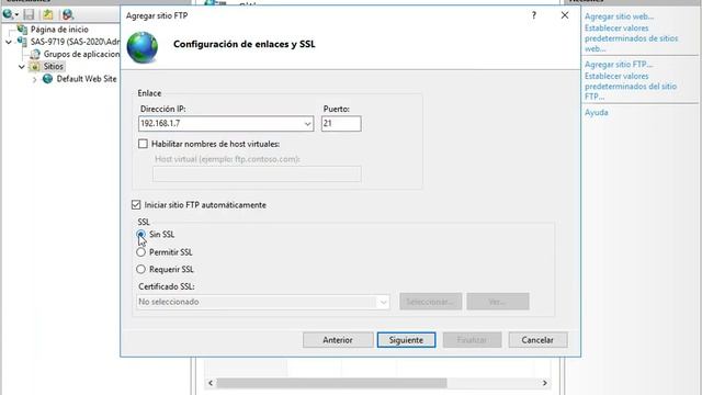 Configurar FTP en Windows Server 2016 смотреть онлайн