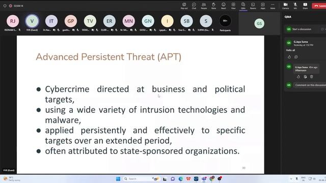A 15 DAY FDP ON EMERGING RESEARCH TRENDS IN CSE (DAY 5) смотреть онлайн
