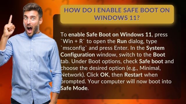 How do I enable safe boot on Windows 11? смотреть онлайн