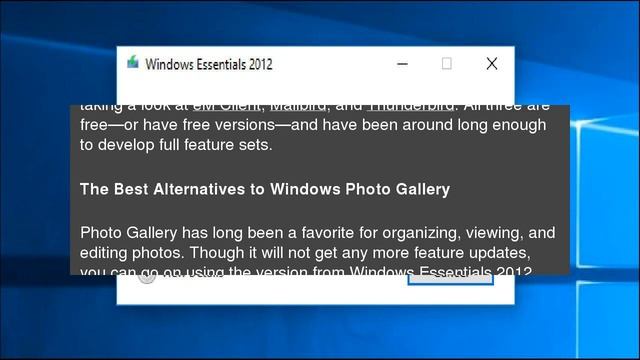 How to Replace Windows Essentials 2012 After Support Ends in January смотреть онлайн