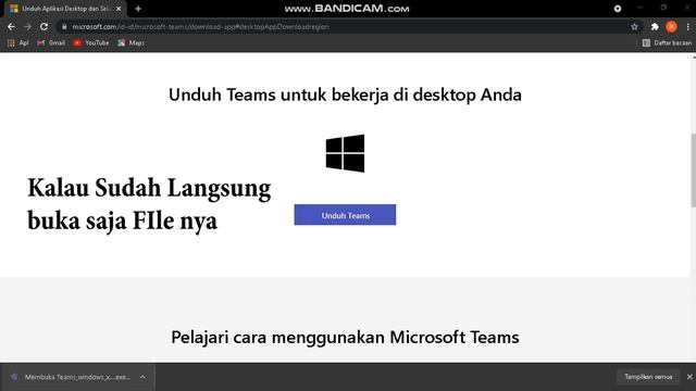 Tutorial Install Microsoft Teams Di Windows 10 смотреть онлайн