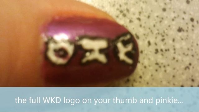 WDK inspired nails смотреть онлайн