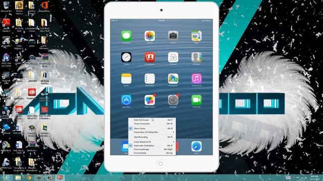 How to record your iOS 7 screen no jailbreak! 100% NO LAG! 100% FREE! смотреть онлайн