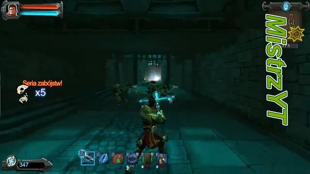 [MistrzYT] Orcs Must Die! Orki muszą zginąć! 5 misja Aleja Biegaczy PC Gameplay смотреть онлайн