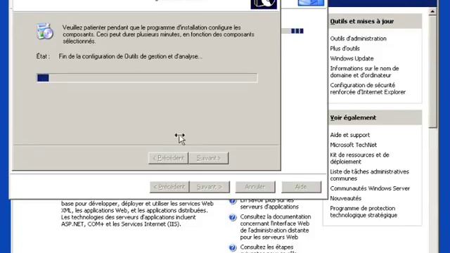 cours video windows 2003 Ajouter un service Serveur DHCP смотреть онлайн