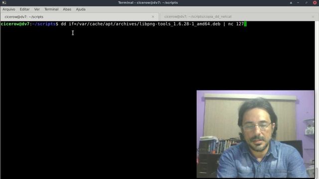 Comandos dd e netcat para copiar arquivos pela rede смотреть онлайн