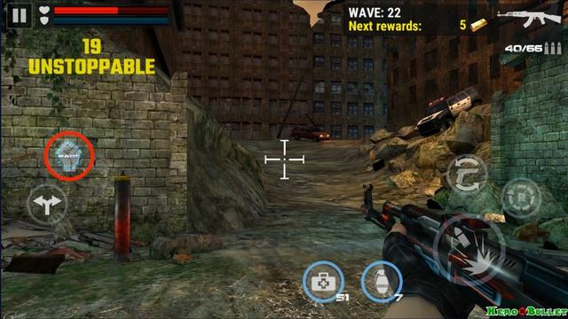 DEAD TARGET ENDLESS ZOMBIE WAVES SCARY MONSTERS Shooting Games Android Gameplay смотреть онлайн