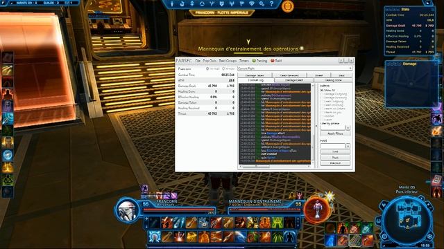 Tuto utilisation logiciel Parsec SWTOR HD [1080] смотреть онлайн