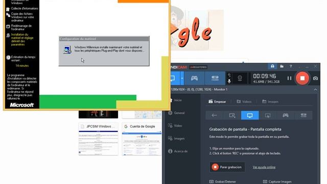 Windows ME (Milennium Edition) (Francés) Instalación en VMware 14 Player смотреть онлайн