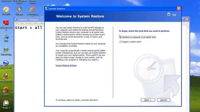Windows Xp system restore - (recordnext) смотреть онлайн