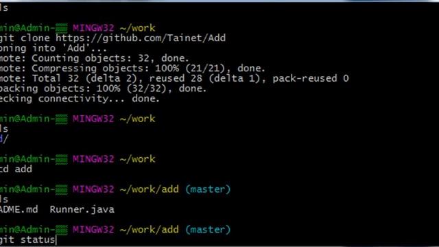 Работа с GitHub смотреть онлайн