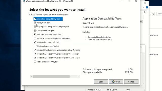 Installation Sequencer 1809 VM смотреть онлайн