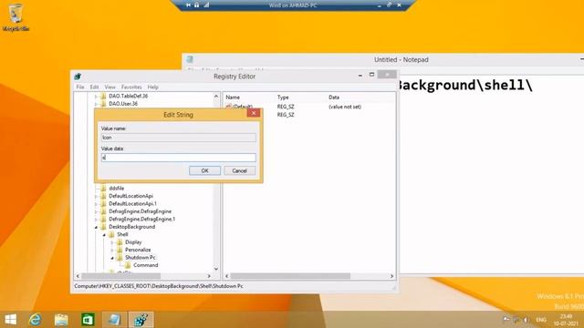 How to create shutdown button in Right Click on windows 10/8/7 [2021] смотреть онлайн