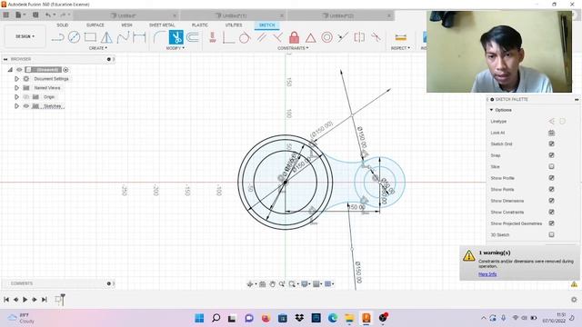 Exercise 7 fusion 360 смотреть онлайн