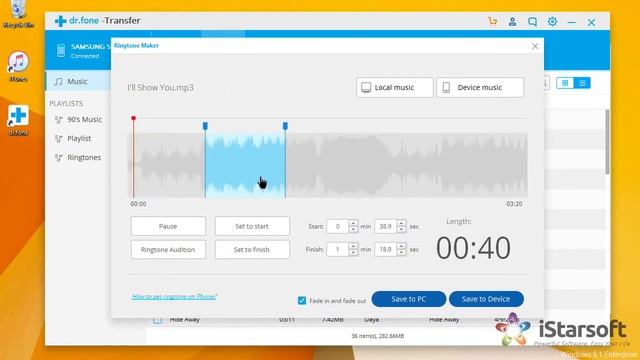 The Best Ringtone Maker for Android – dr.fone Transfer смотреть онлайн