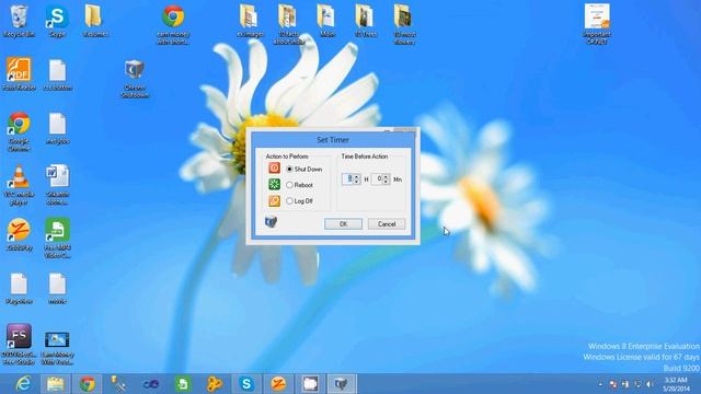 How to Set Timer to shutdown PC or LAPTOP like Alarm смотреть онлайн