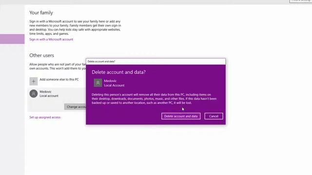 How to Delete a User Account in Windows 10 смотреть онлайн
