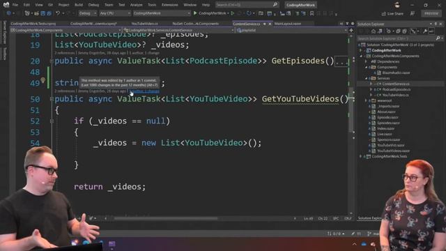 Planning, designing, and coding a Blazor site from scratch part 9 смотреть онлайн