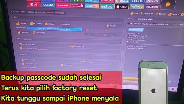 Cara Terbaru‼️ Bypass Passcode iPhone 6 6s 6s plus | Bisa Signal Via Unlocktool 2023 смотреть онлайн
