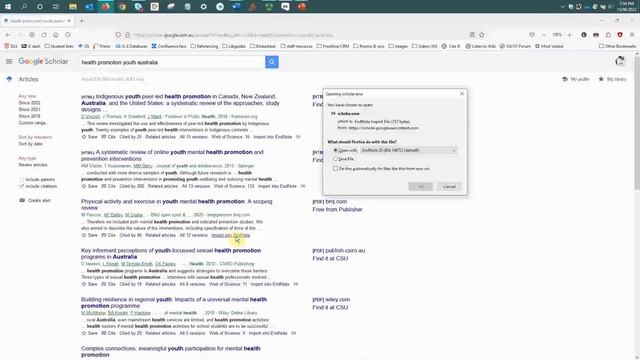 EndNote: Exporting from Google Scholar смотреть онлайн