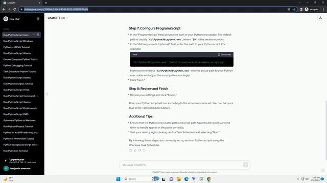 run python script in windows task scheduler смотреть онлайн
