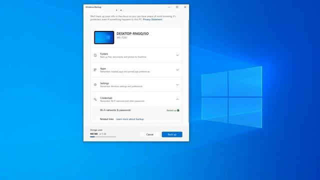 How to Take Quick Windows Backup Folder & File with App Settings II New Windows update KB5030211 II смотреть онлайн