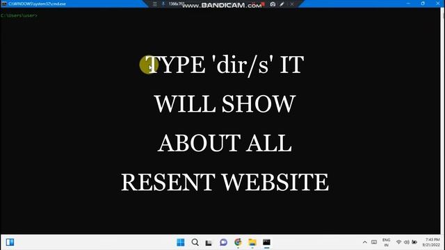 HOW TO CREATE FAKE HACKING SCREEN USING CMD IN WINDOWS 11 / ADHIKARSHAS DREAMS смотреть онлайн