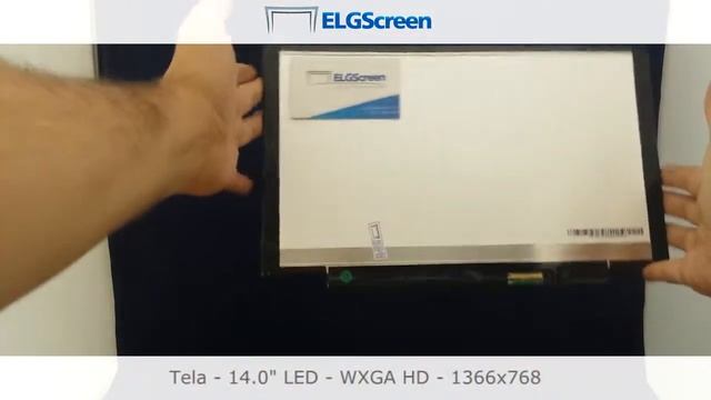 ELGScreen - Tela para notebook 14.0" LED WXGA HD - 1366x768 (1018) смотреть онлайн