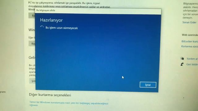 En kolay format atma yolu (sıfırlamak)win 10 смотреть онлайн