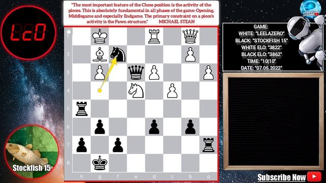 The God of chess Stockfish 15 vs leelaZero. Stockfish 15 vs Leelazero | stockfish explains смотреть онлайн