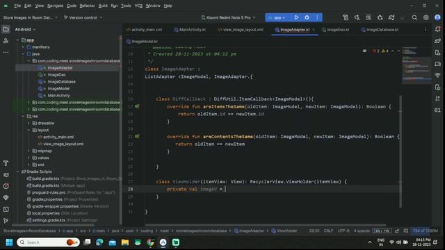 How to Store and Retrieve Images in Room Database | Android Studio Kotlin Tutorial смотреть онлайн