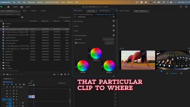 Coloring Matching in Premiere CC смотреть онлайн