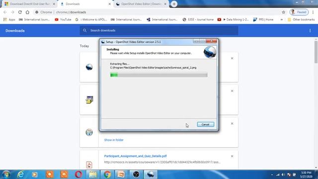 OpenShot Video Editor Installation смотреть онлайн