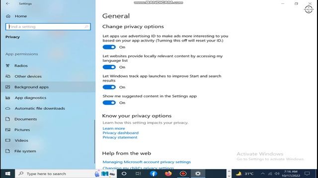 How to Turn Off & On Background Apps In windows 11,10 Pc or Laptop смотреть онлайн