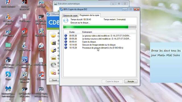 Videos demostration Graveur LG sur un DVD RW Vierge pour Windows 7 смотреть онлайн