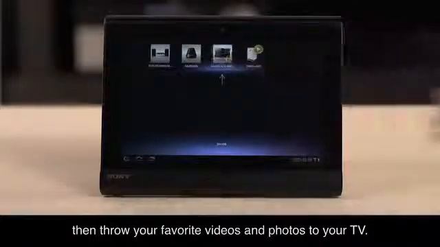 NEW Sony Tablet S: Throw DLNA Content Demo. MUST SEE Technòlògy - Yoùtùbe - HD смотреть онлайн