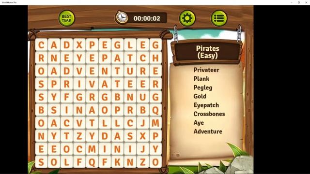 Word Hunter Pro For Windows Gameplay #01 смотреть онлайн